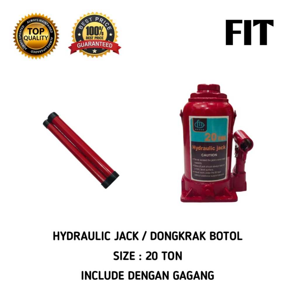 DONGKRAK BOTOL 20 TON JACK FIT 20TON Dongkrak Botol 20 ton Dongkrak Botol 20 Ton Dongkrak Mobil Hidr