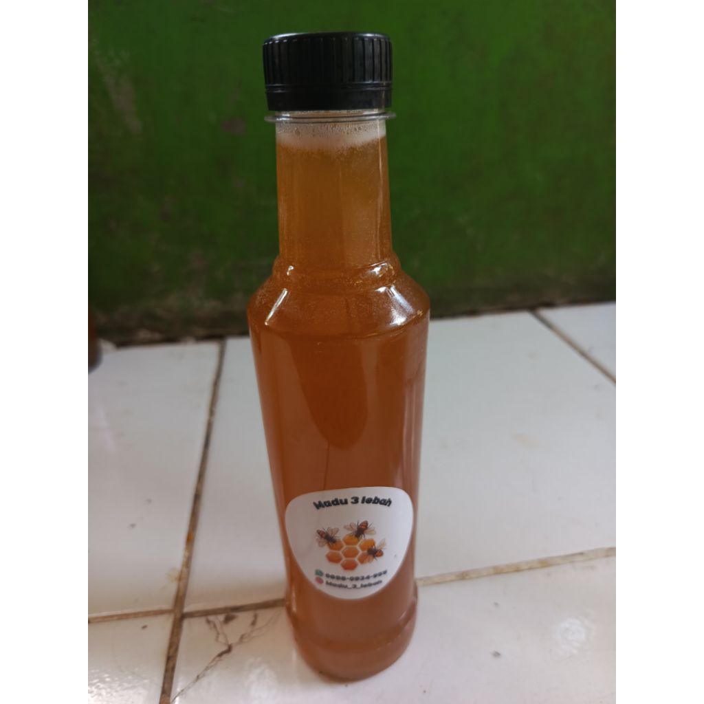 

madu hutan dari Odeng/tawon Gung/lebah Apis dorsata 100% asli 350ml