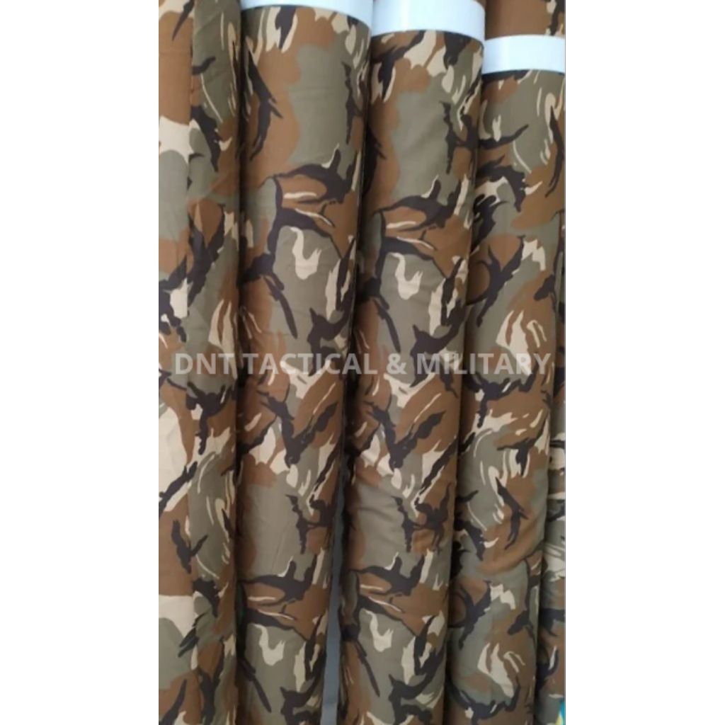 KAIN TWILL MOTIF LORENG LIBANON BAHAN TEBAL UNTUK PDL, KEMEJA, JAKET, CELANA TACTICAL (0,5 METER)