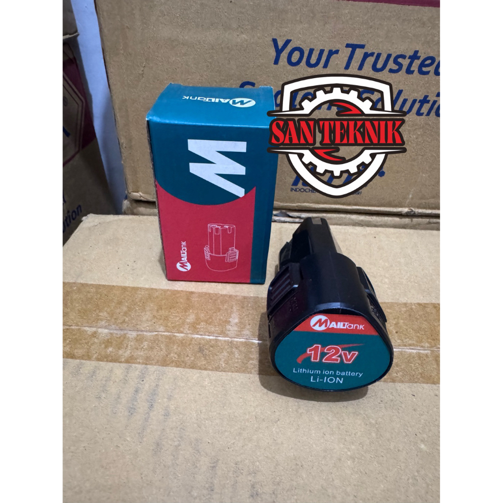 Baterai 12 Volt Mesin Bor Cordless 1,5ah Mailtank
