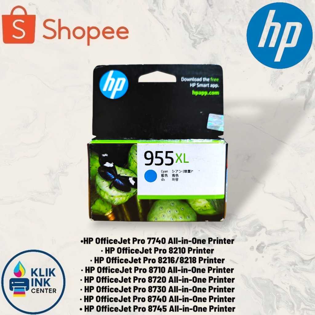 Tinta Hp 955XL / Tinta Cartridge Hp 955XL Cyan Original