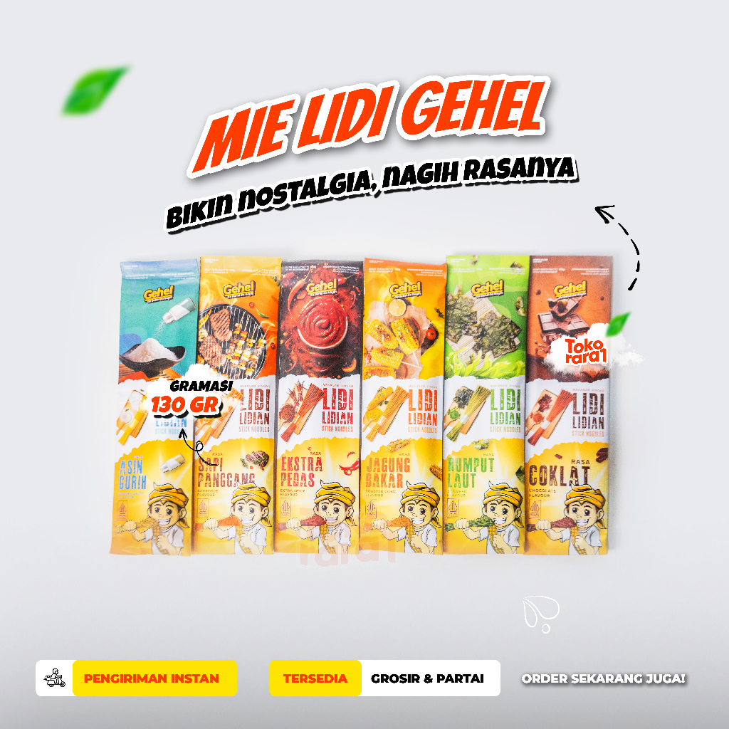 

GEHEL [NEW PRODUCT] Lidi Panjang 30cm - Harga Satuan