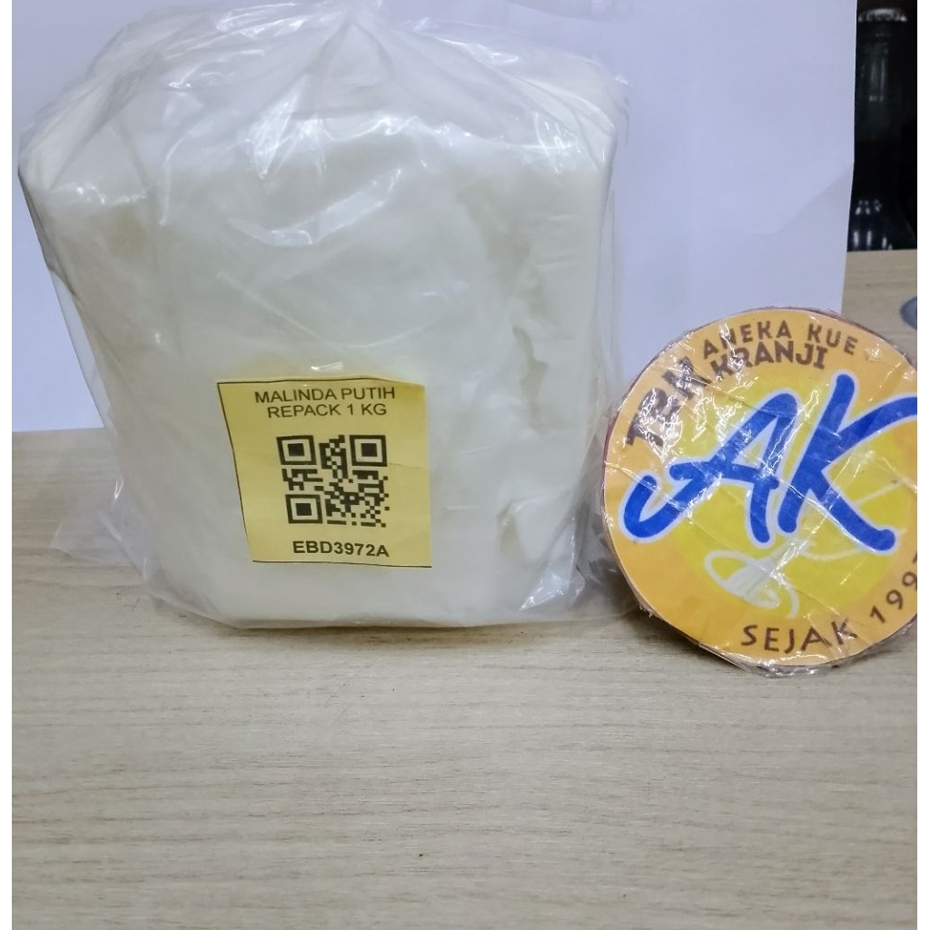 

MENTEGA PUTIH MALINDA KEMASAN REPACK 1KG /MALINDA MENTAGA PUTIH REPACK 1KG