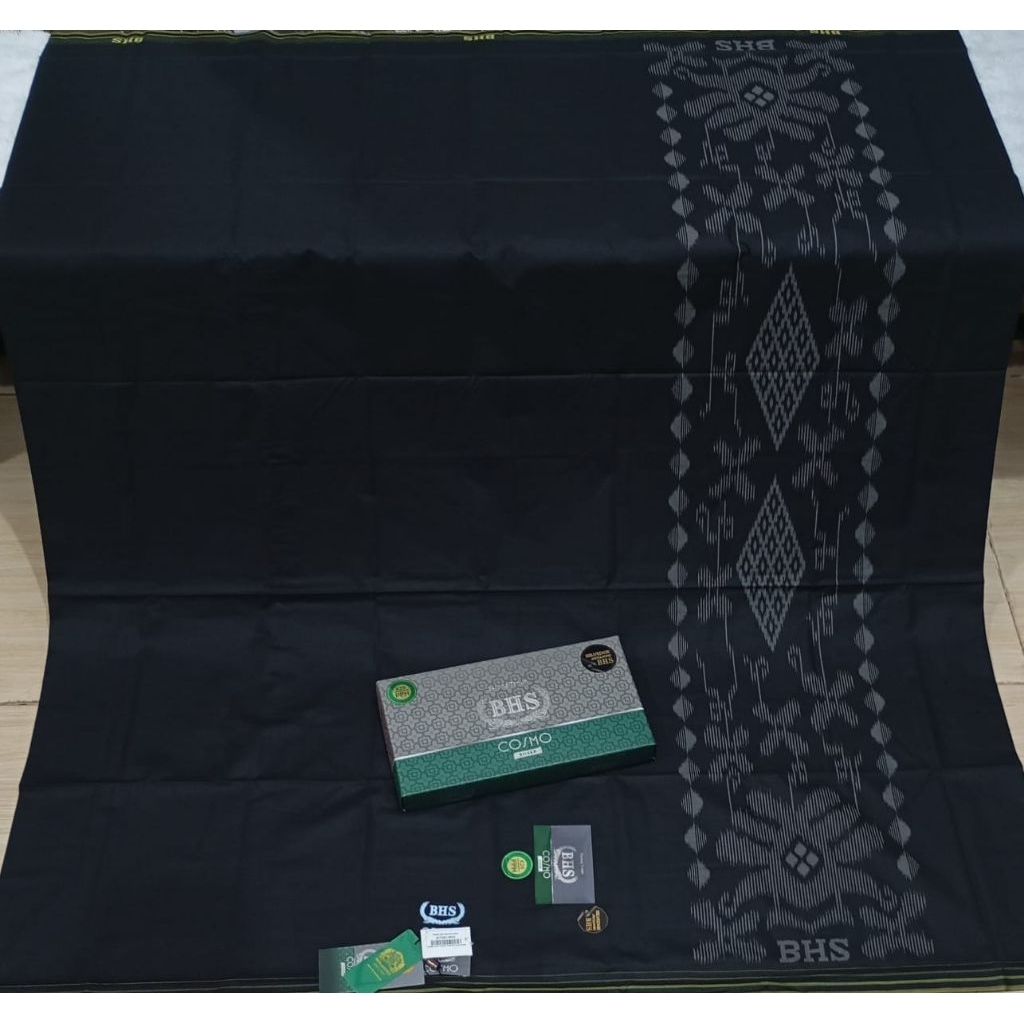 Sarung BHS Cosmo Silver khusus hitam tumpal