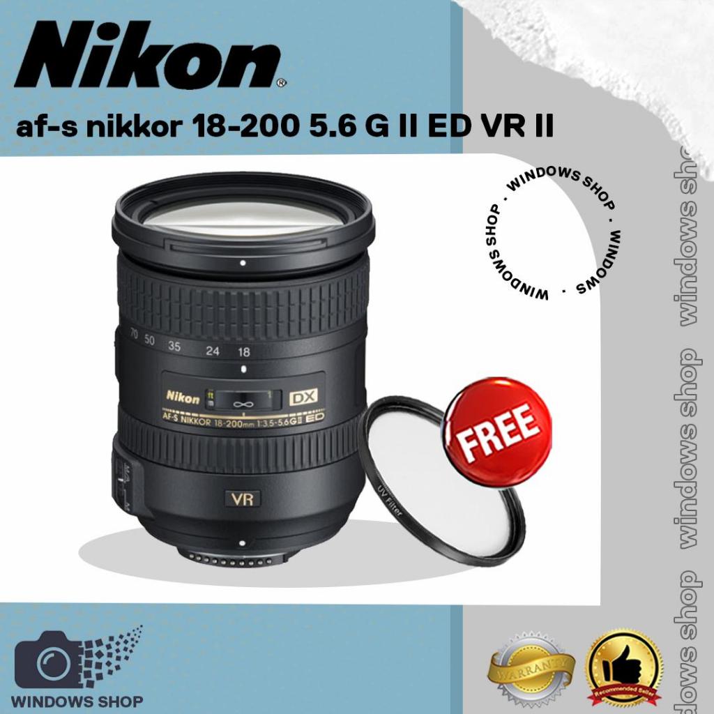 LENSA NIKON 18-200mm VR II