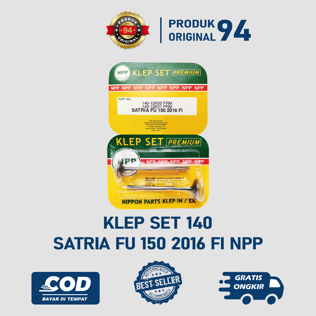 PAYUNG KLEP SET SATRIA FU 150 FI INJEKSI 2016 ORIGINAL NPP
