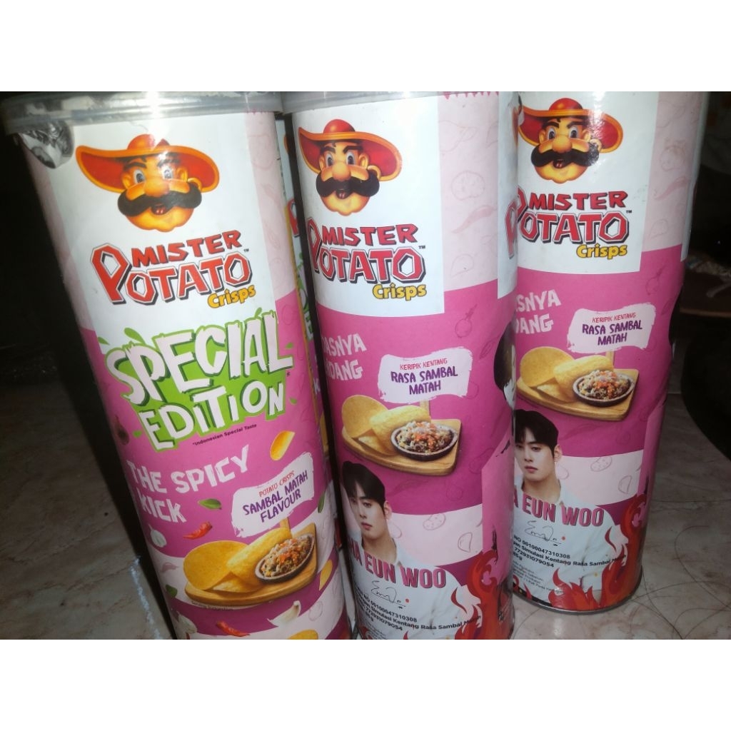 Kaleng Mister Potato Kosong 9+1 Pcs