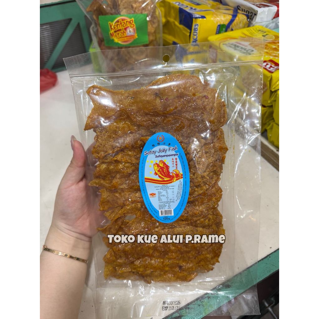 

Satay Thailand Jelly Fish / Juhu Ikan Thailand (120 Gram)