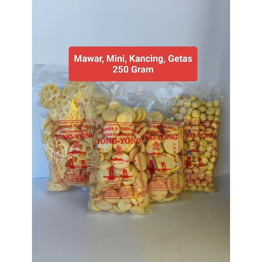 

Paket Kerupuk 4 Bungkus Super Judes 1 Yong Yong Palembang