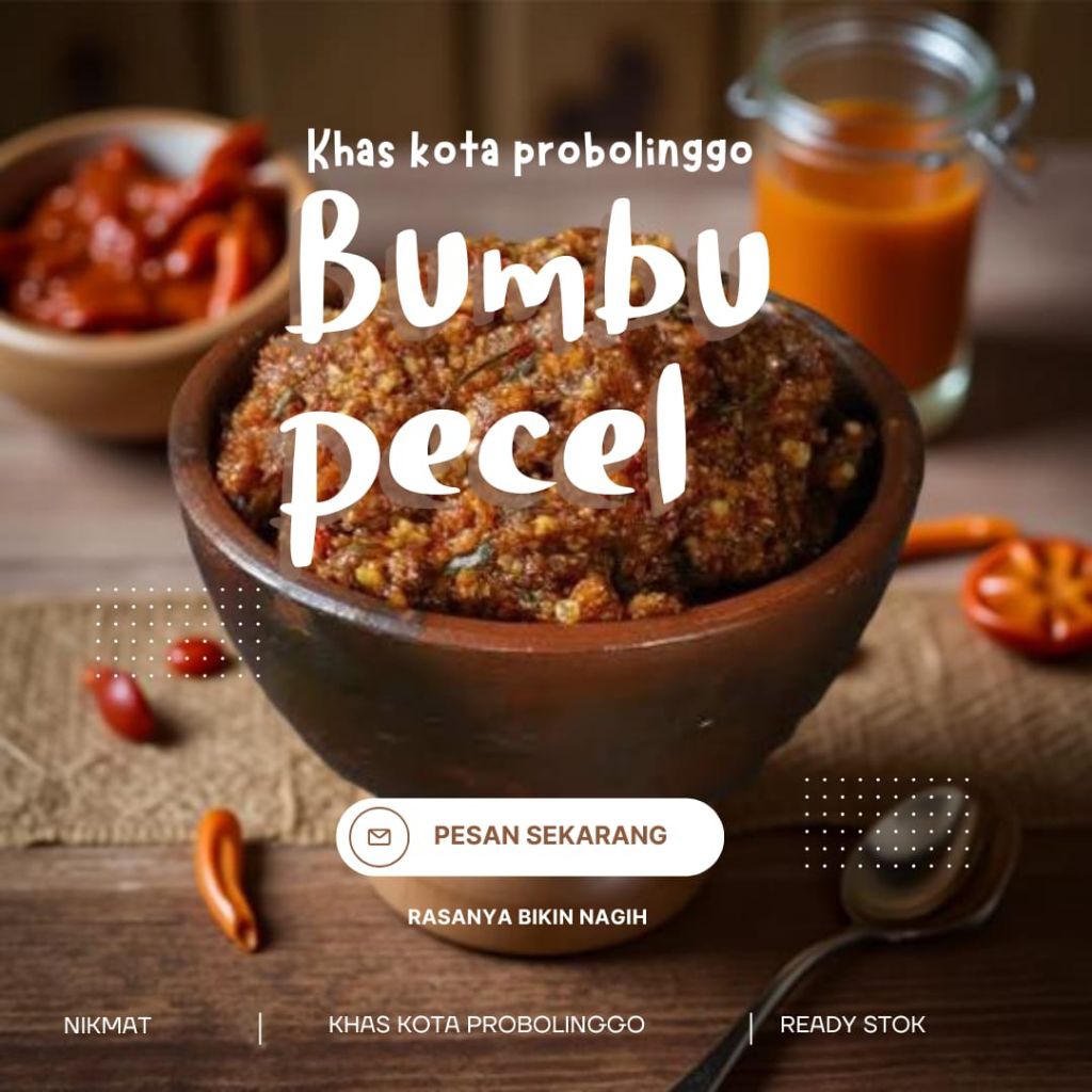 

BUMBU PECEL / SAMBEL PECEL