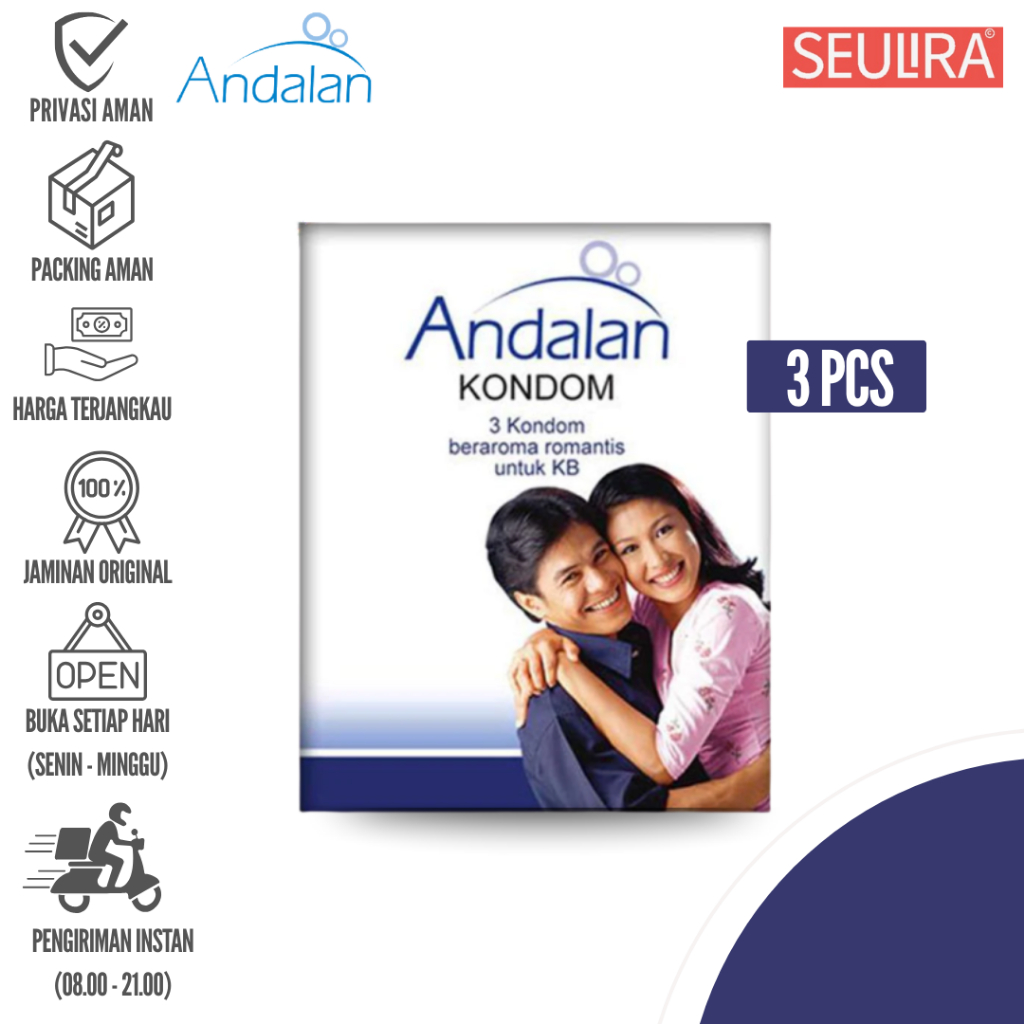 Andalan Kondom - 3 Pcs