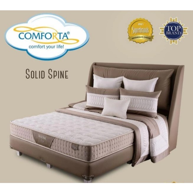 Kasur Springbed Comforta Solid Spine | Matras Comforta Palembang - Matras Aja, 100x200