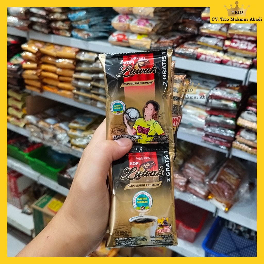 

Kopi Luwak Murni 6.5g Renteng