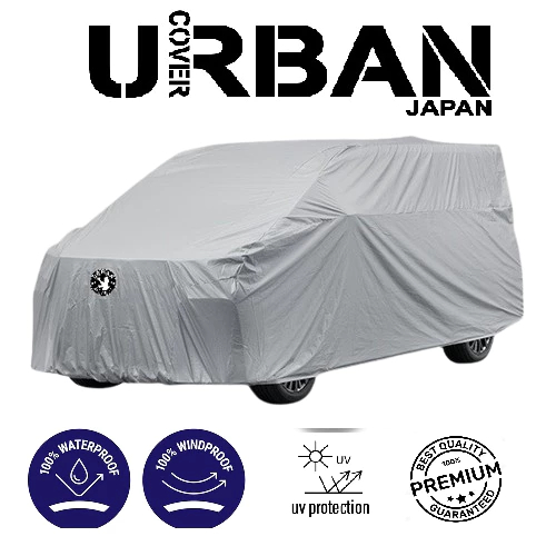 Cover Mobil Extra Large Besar MVP SUV Panjang Up To 5.3 Meter Alphard BYD Denza D9 HYUNDAI Palisade Satria, H-1 KIA Carnival MAXUS Mifa 9 XPENG X9 ZEEKR 009 TOYOTA Hilux Double Cabin MITSUBISHI Triton Double Cabin GAC E9 Waterproof Merk Urban Original