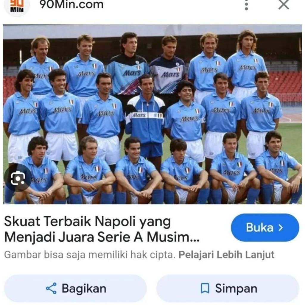 jersey retro napolli 1990-1991