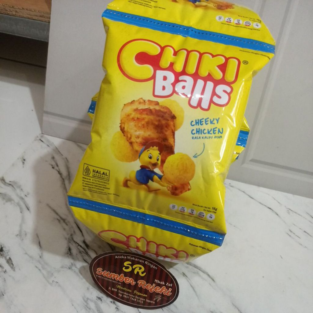 

CHIKI BALLS CHEEKY CHICKEN ISI 10 PCS