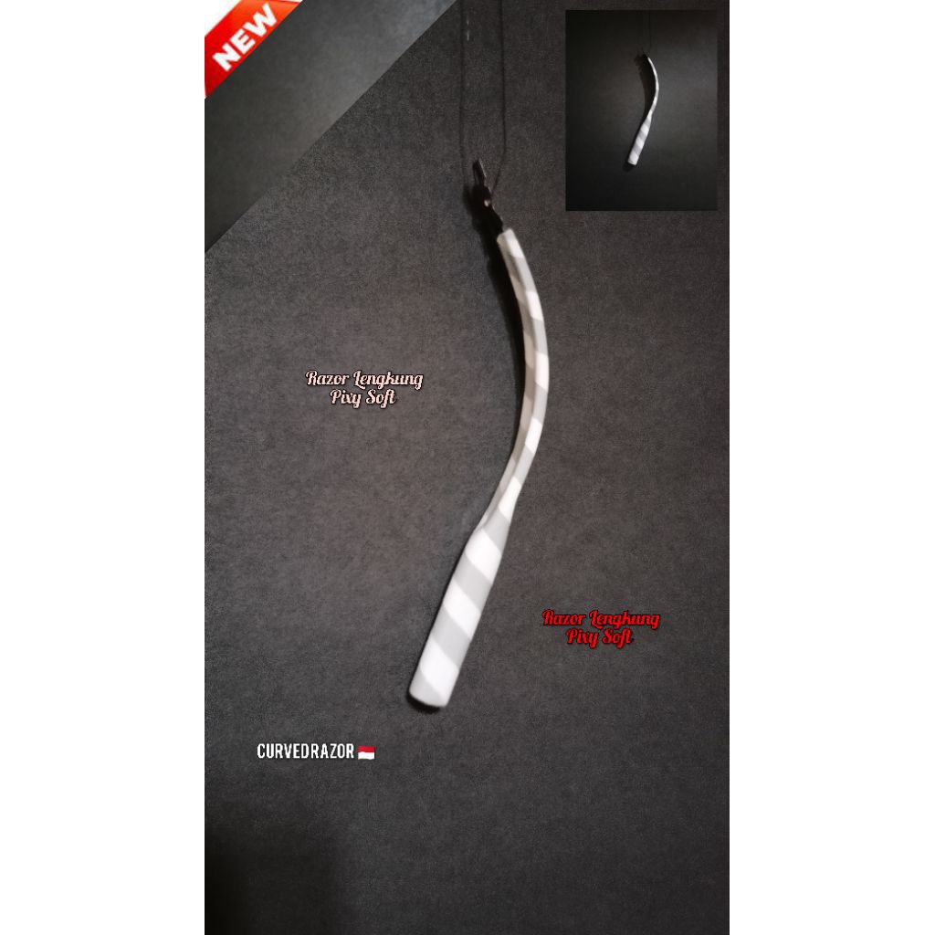 Razor Lengkung Pixy Soft All New Barber & Salon