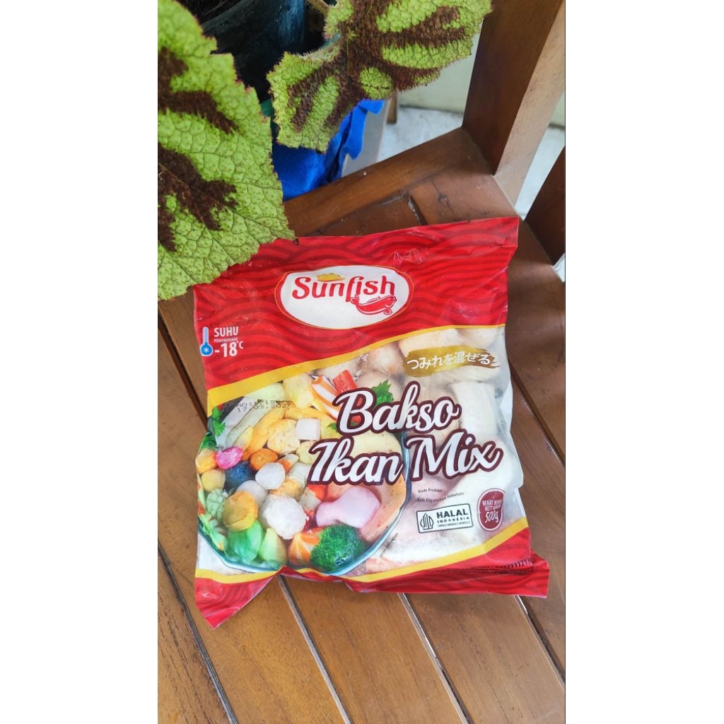 

Sunfish Bakso Ikan Mix 500gr