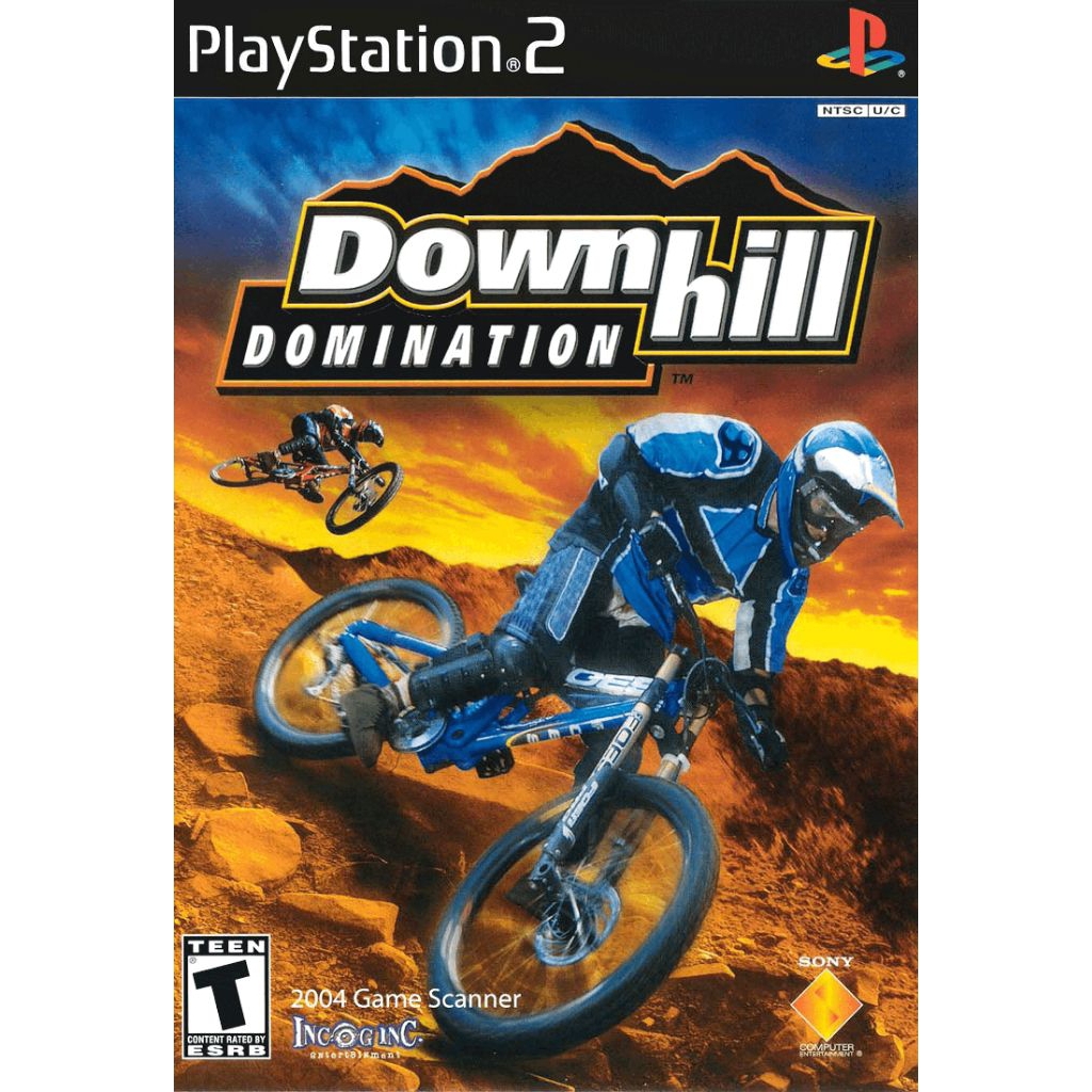 kaset ps2 homemade downhill domination dvd playstation 2