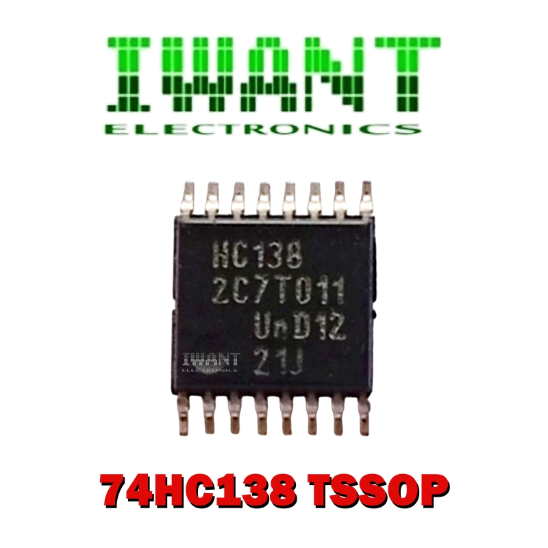 74HC138 IC HC138 TSSOP-16P 74HC138D SMD KAKI RAPAT 74HC138N