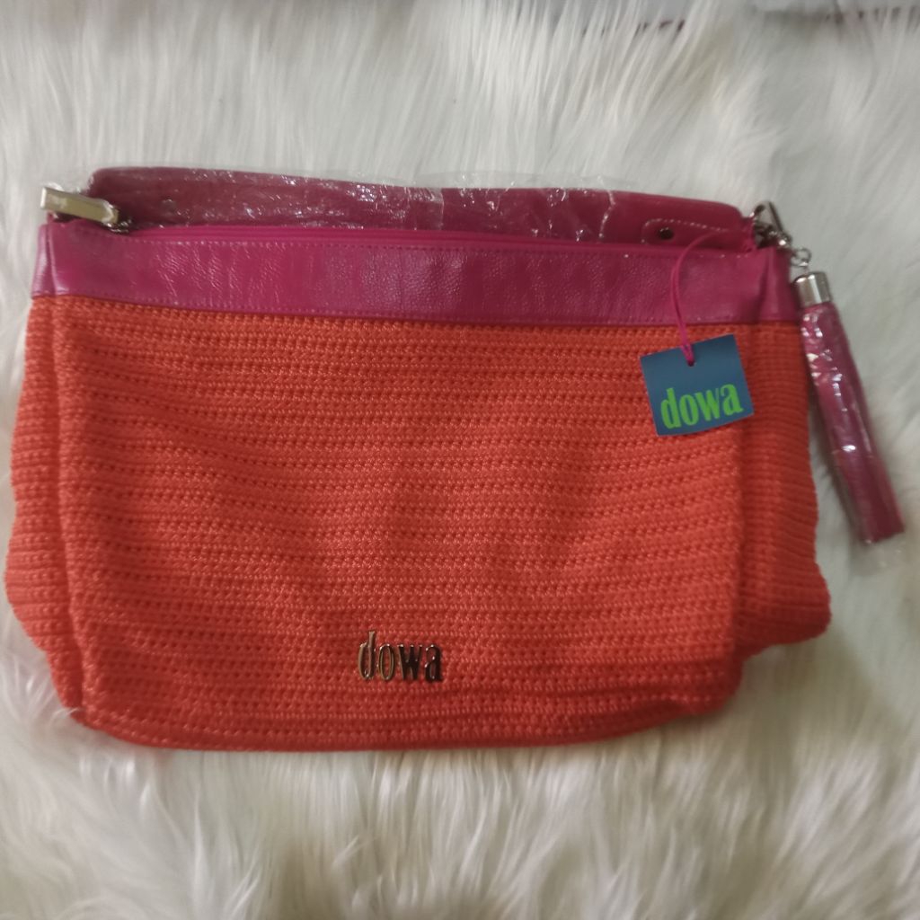Tas Dowa Pisa Miami Orange Hand Bag Original/Dowa Original