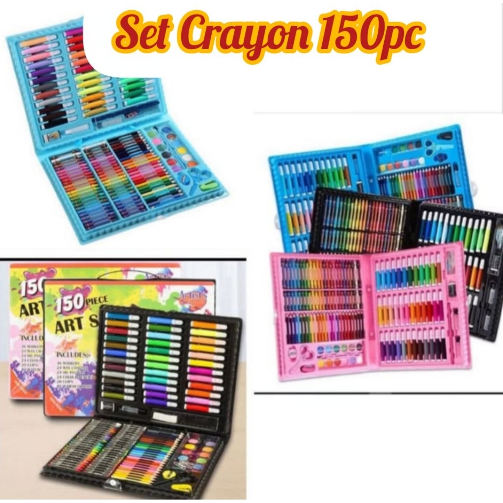 

Set crayon isi 150pc