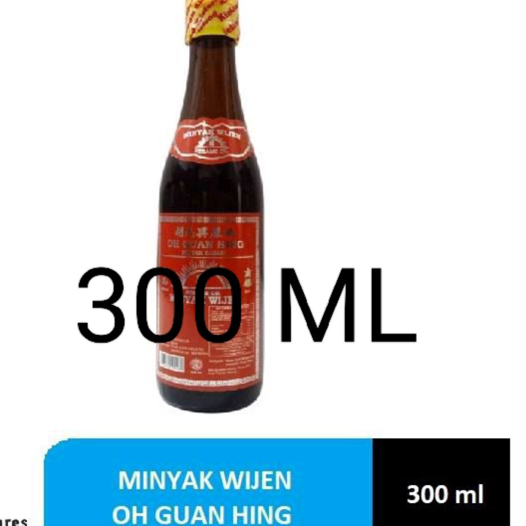 

Minyak Wijen Oh Guan Hing 300ml
