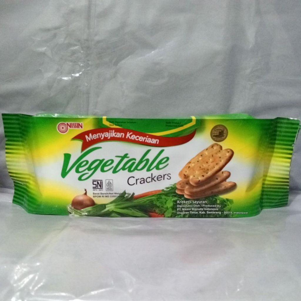 

Nissin Vegetable Crackers 160g