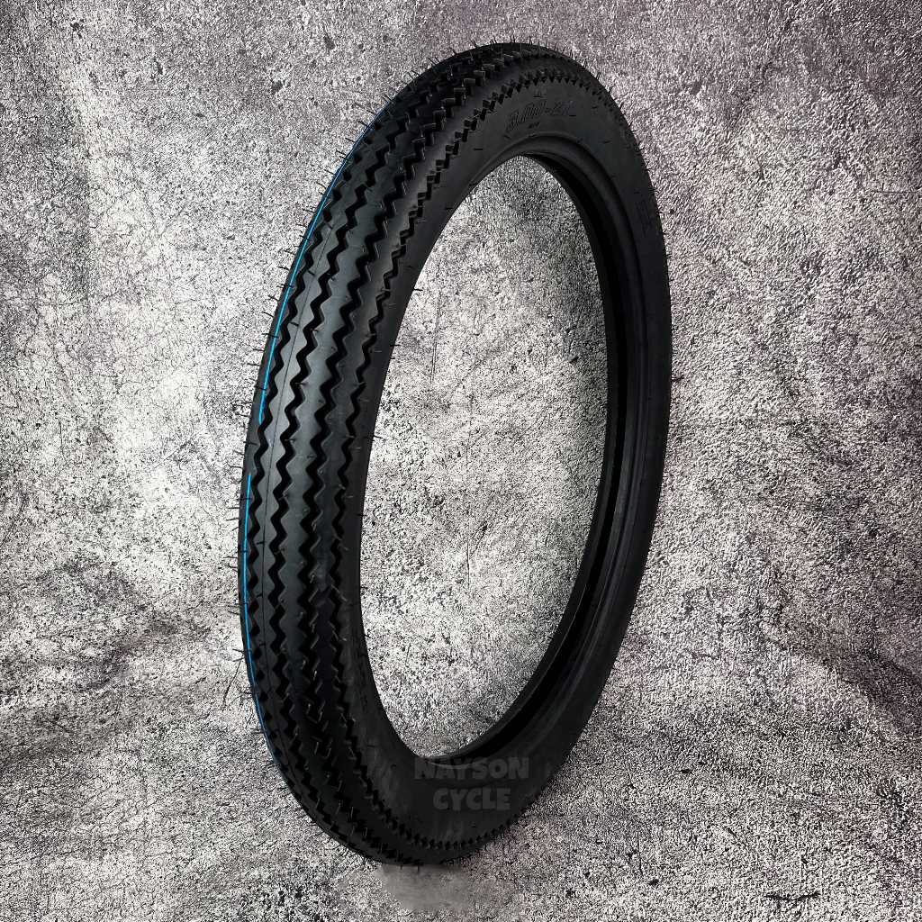 Ban Classic Klasik Vintage Cacing Deluxe Allstate Tire Ring 3.00 - 21. 21 300 3.00 Nayson Cycle Moto