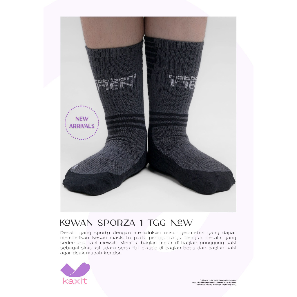 Kaos kaki Kawan Sporza 1 TGG New | Kaos kaki | Kaos kaki Pria | Kaos kaki Rabbani [Ori Rabbani Men]