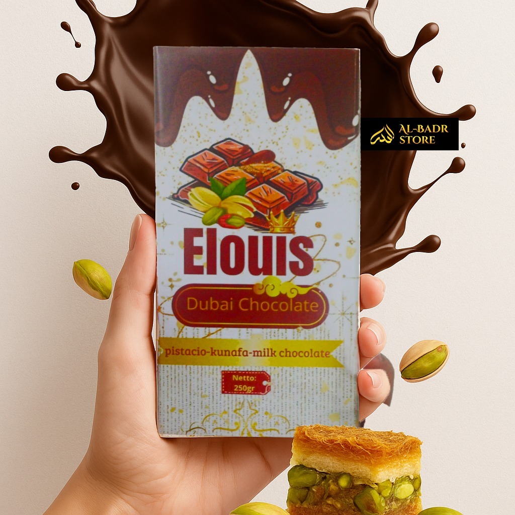 

OKLAT DUBAI 100% ORIGINAL ASLI 250GR I COKELAT DUBAI PISTACHIO KUNAFA I CHOCOLATE MADE IN DUBAI