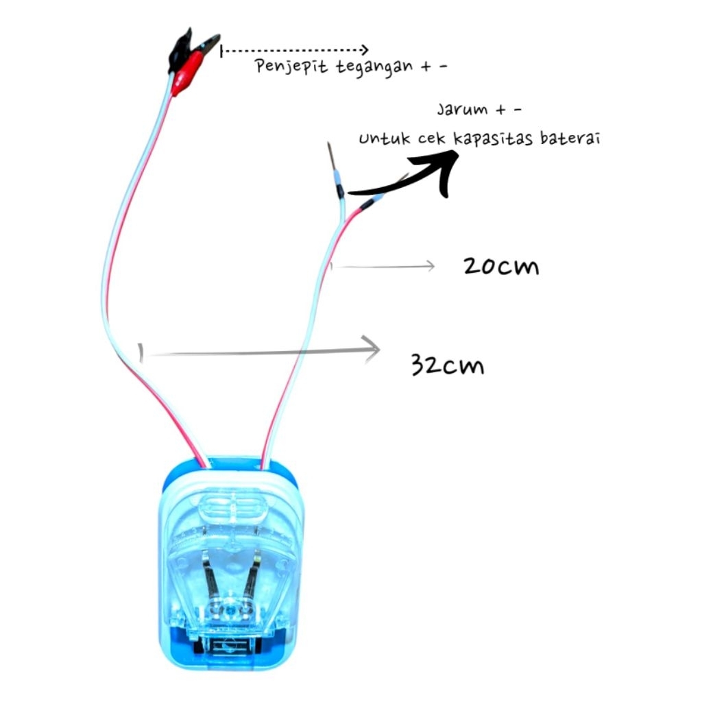 Alat Tembak Baterai Tanam Handphone / Charger Suntik Baterai HP / Charger Suntik Batre