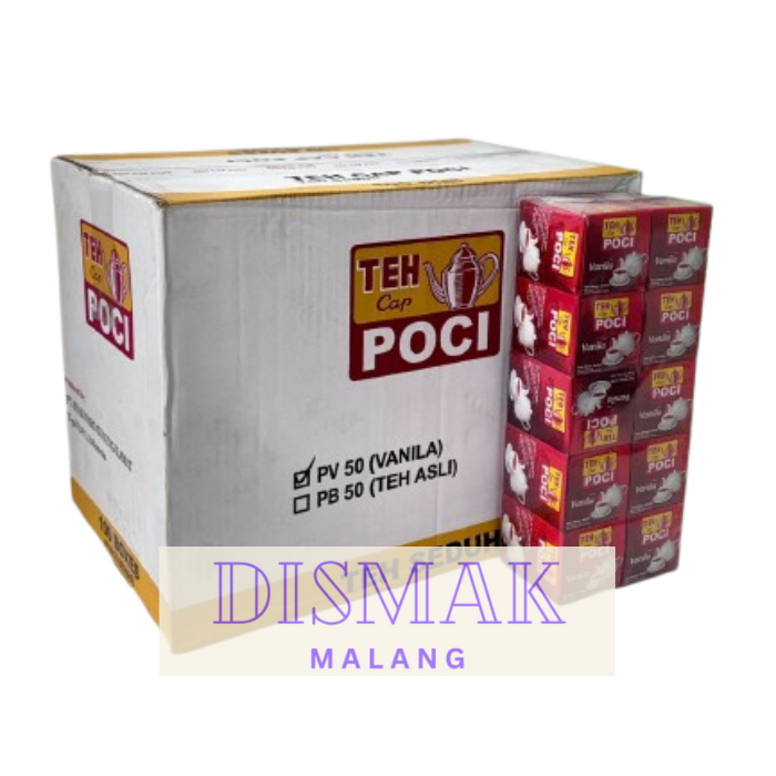 

Teh Poci Vanilla - Box (100 x 50 Gram)