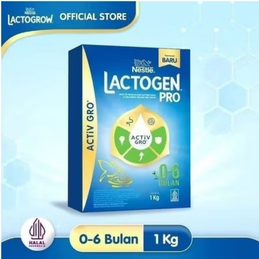 LACTOGEN PRO 0-6 &  6-12 Bulan 1kg
