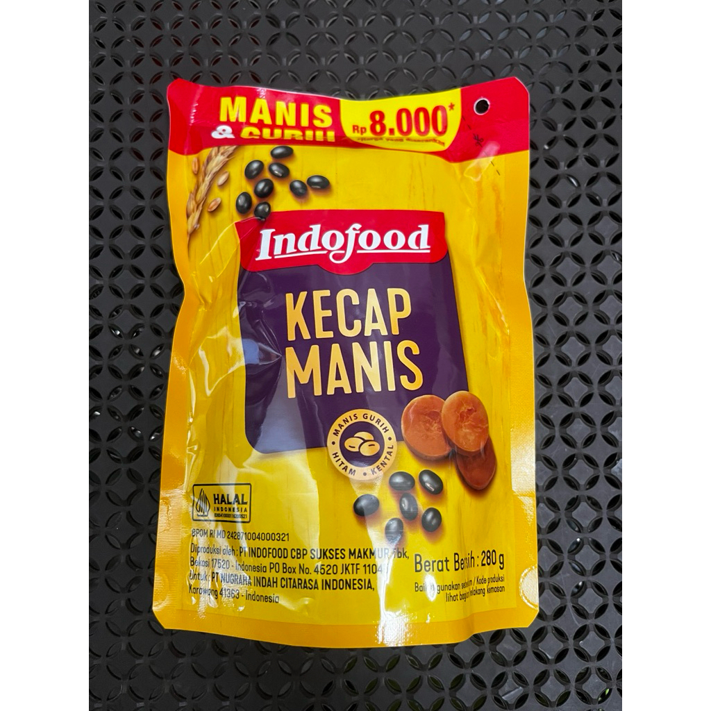 

KECAP MANIS INDOFOOD REFIL isi 280gr