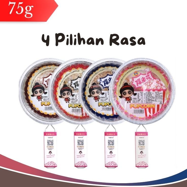 

Popcorn Instan Caramel / Butter / Strawberry / Lada Hitam – Camilan Renyah Favorit Anak
