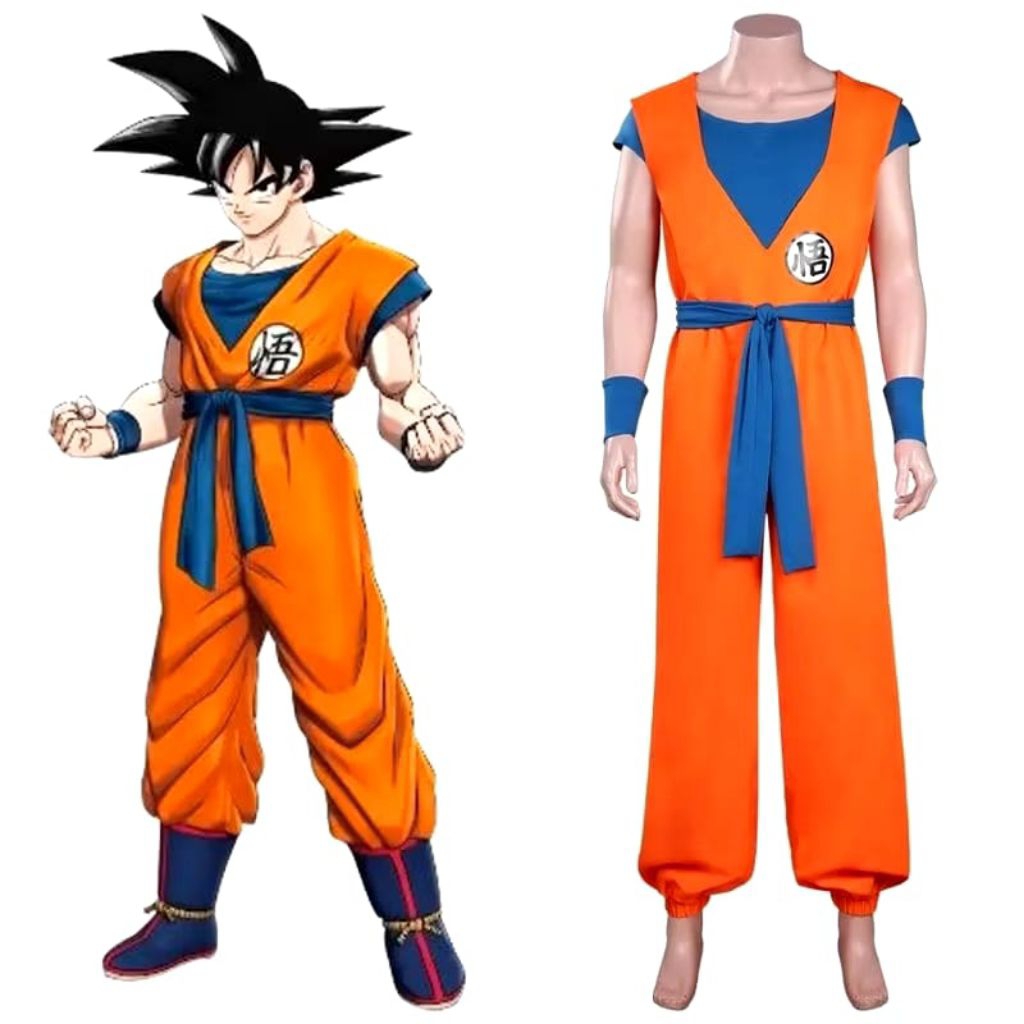 Costume Cosplay Anime Son Goku /Dragon Ball Dewasa