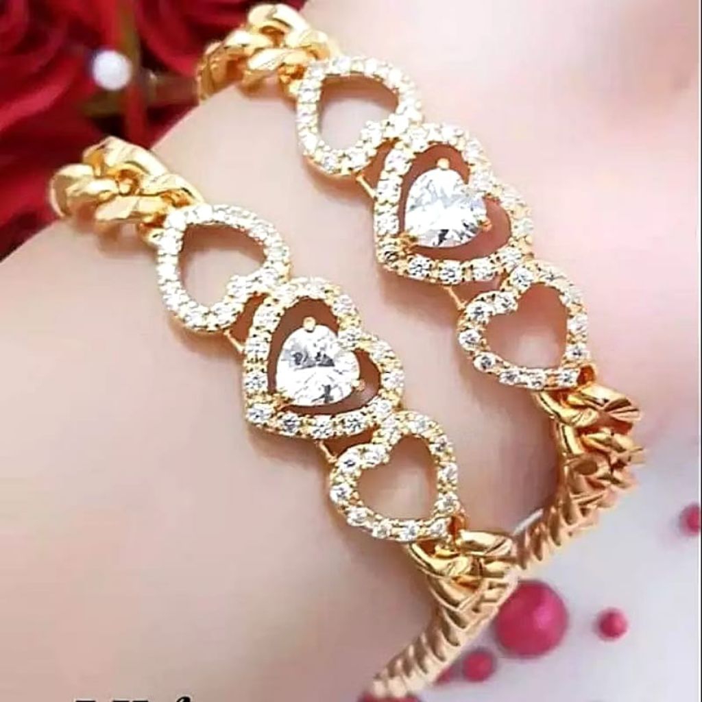 Gelang cuping dewasa anti karat dan tahan lama