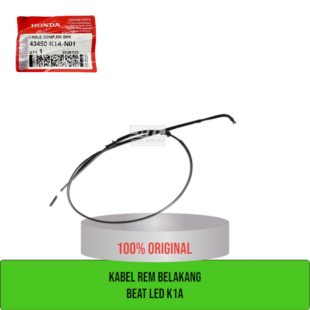 Kabel rem belakang beat led K1A 43450-K1A-N01