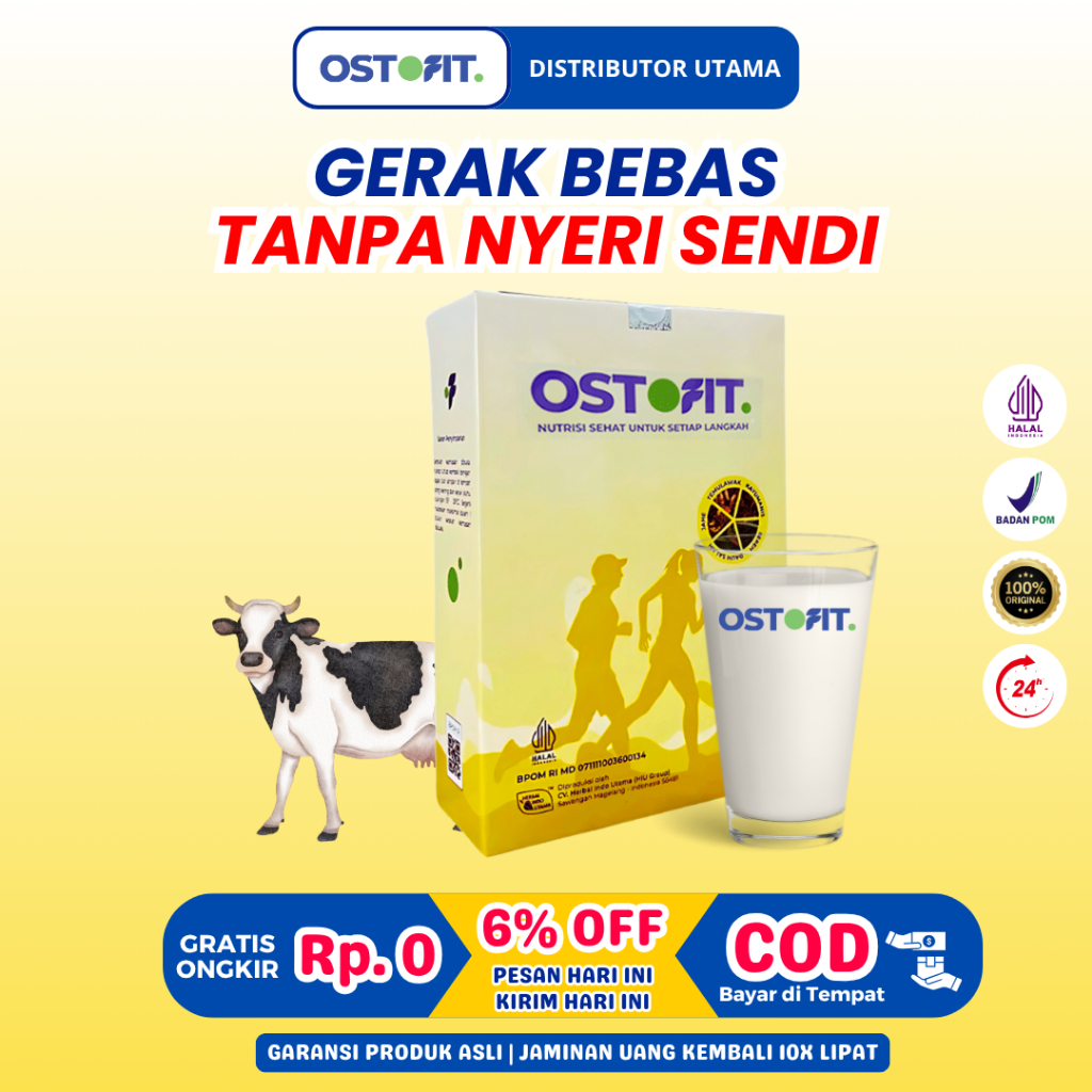 

OSTOFIT - Susu Atasi Nyeri Sendi 200 gram