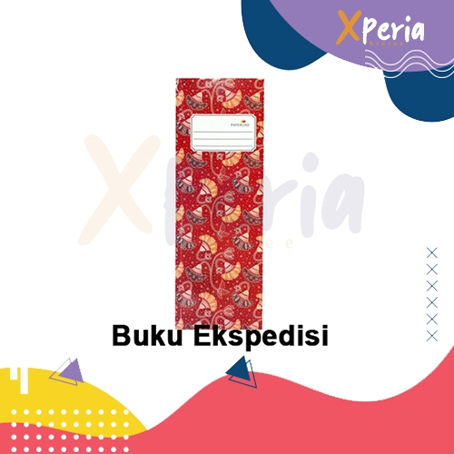 

Buku ekpedisi 100 lembar paperline / 1/2 folio panjang hard cover