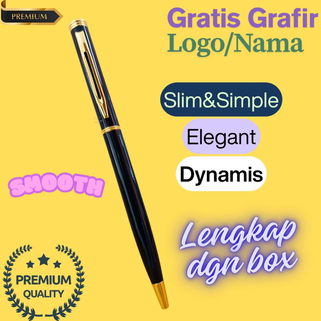 

pulpen bolpoin mewah premium parker exclusive gratis grafir nama atau logo cocok utk kado souvenir hadiah promosi
