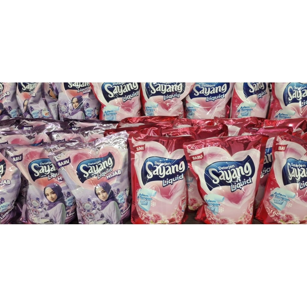 detergent sayang liquid 1600 ml