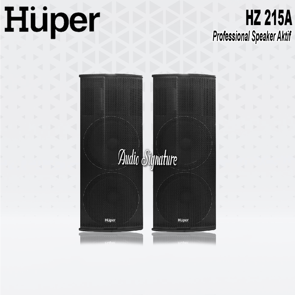 Speaker Aktif 2 x 15 Inch HUPER HZ215 | HZ215A | HZ 215 A Original