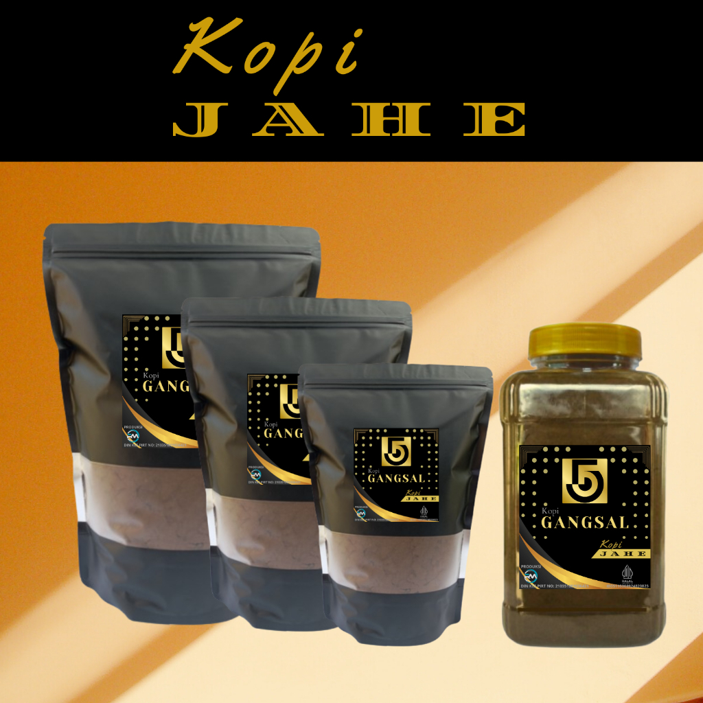 

Kopi Gangsal Jahe giling halus 500 gram