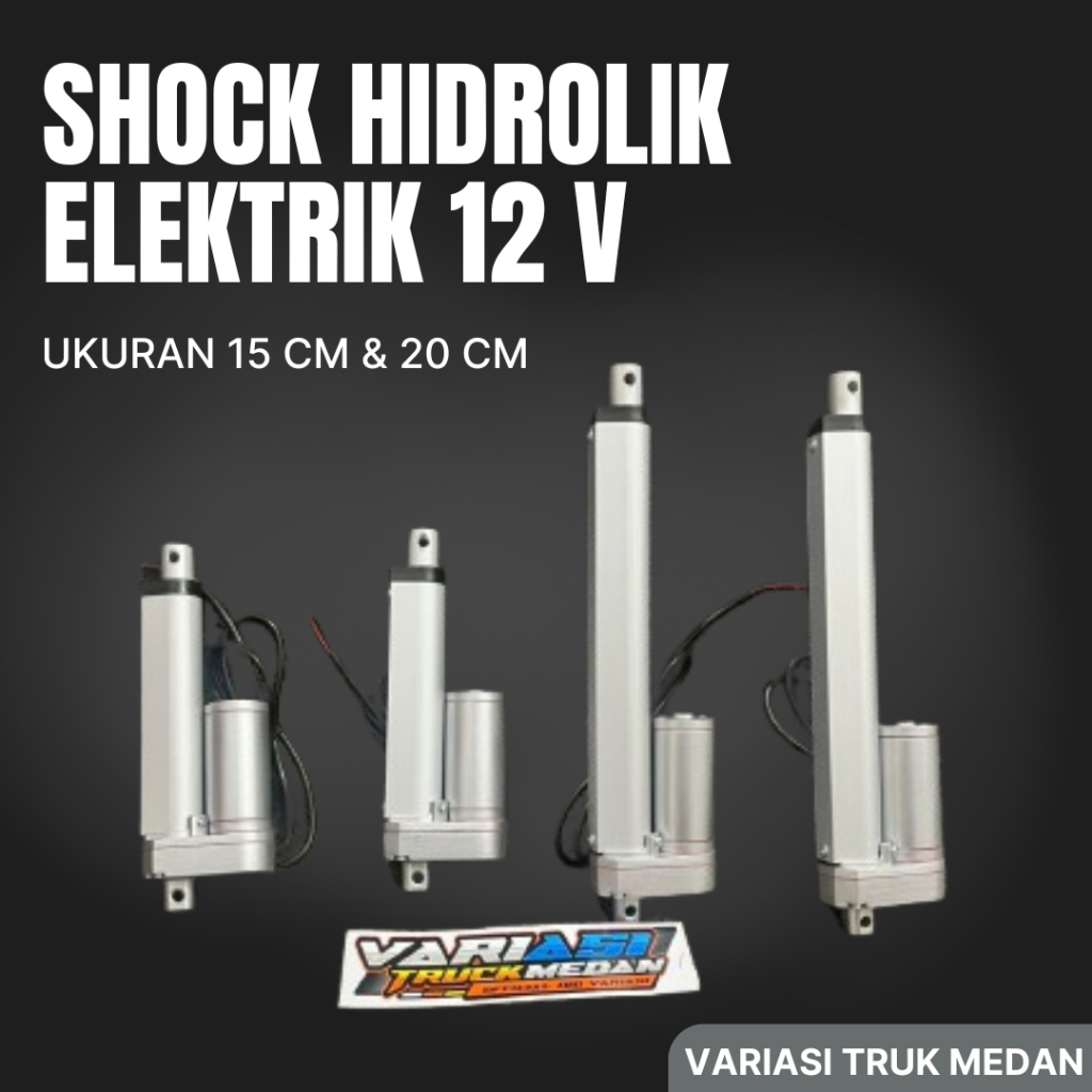 SHOK HIDROLIK ELEKTRIK 12 VOLT