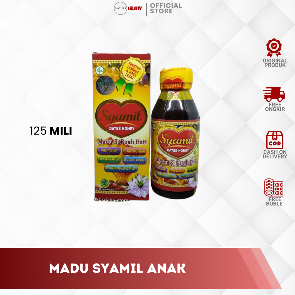 MADU SYAMIL ANAK – LENGKAP UNTUK SI BUAH HATI | madu anak multivitamin lengkap | bantu tingkatkan da