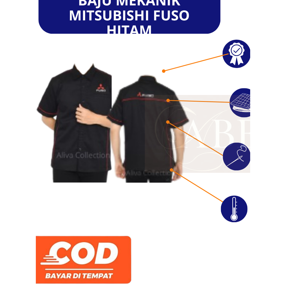 BAJU FUSO | Baju Sales Fuso | Baju Hino | Baju Sales Hino