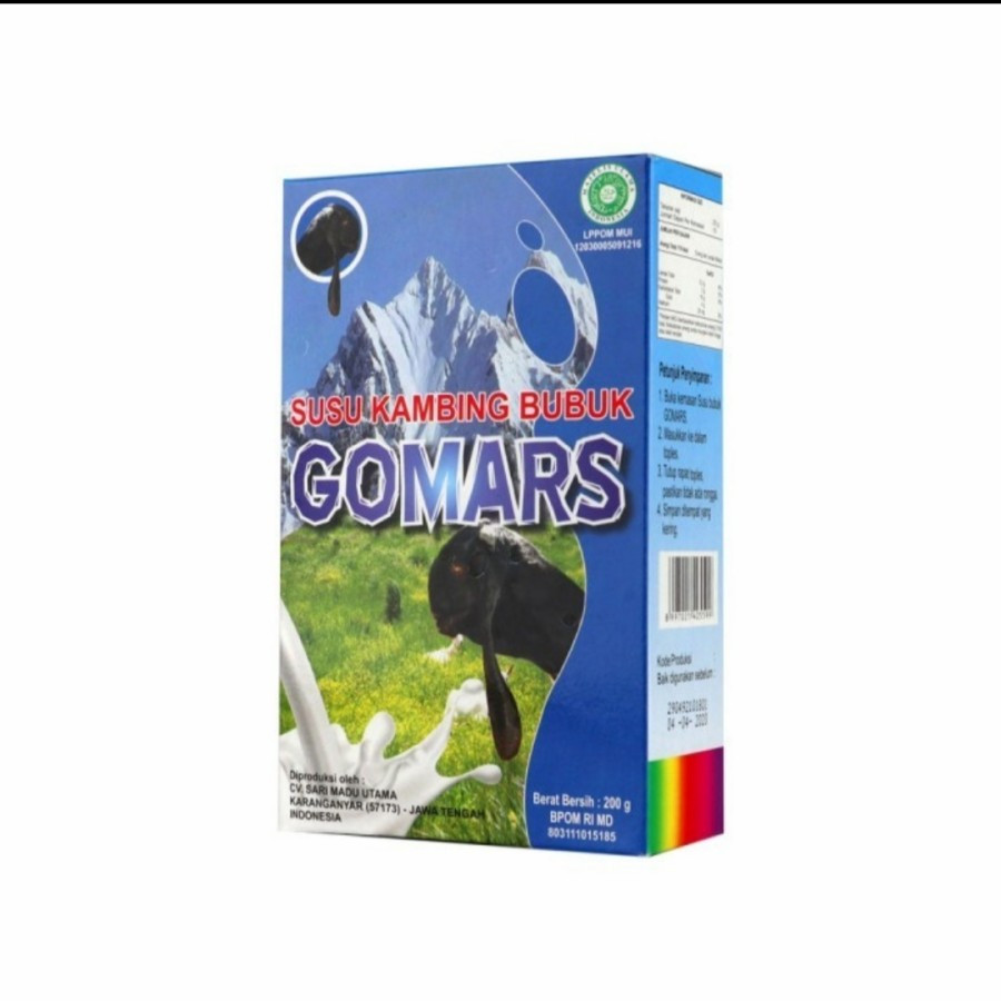 

Susu Kambing Bubuk Gomars 200g