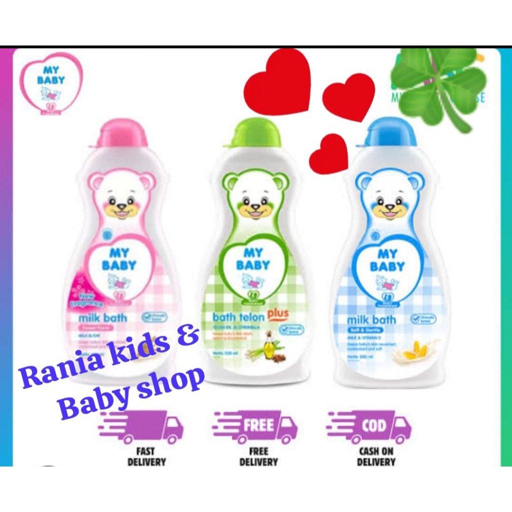 My Baby Milk Bhat 200ml_ My Baby bath telon plus 200ml